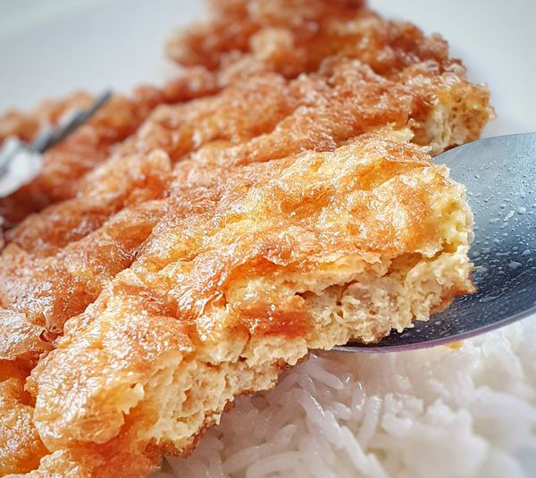 กรอบนอกนุ่มในและอุ่นไอความอร่อย