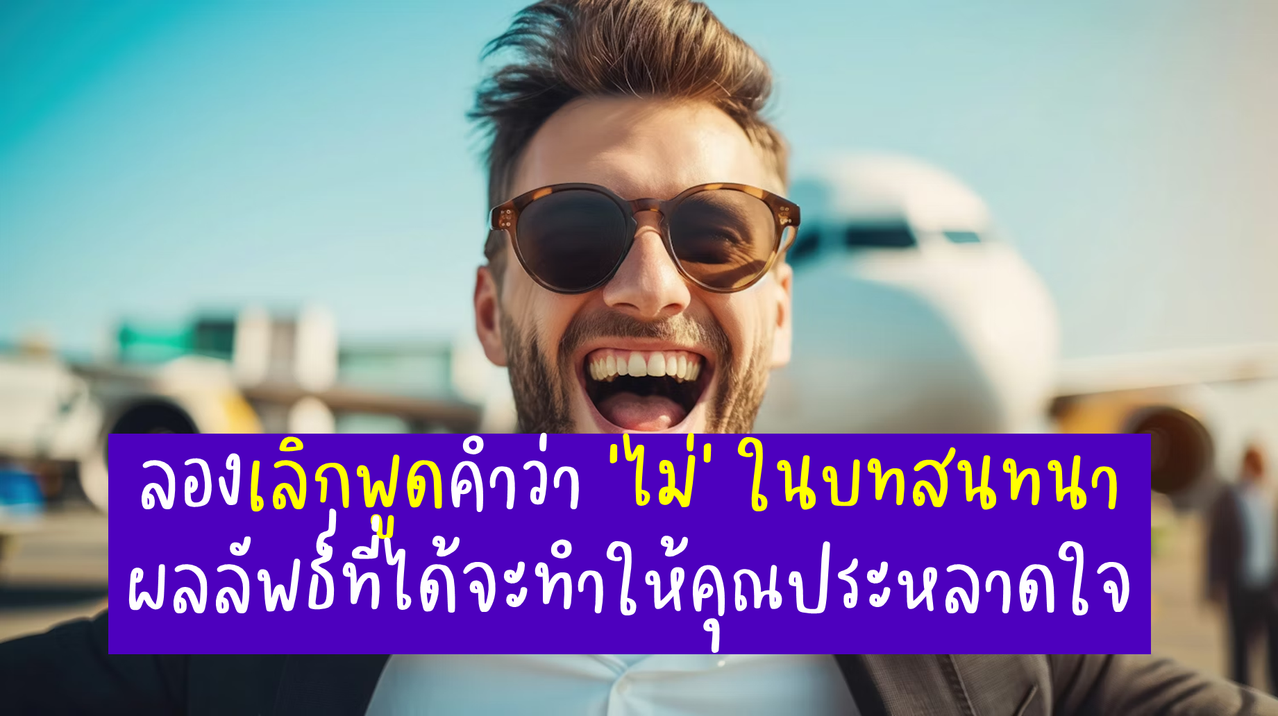 เพราะอะไรถึง อย่าพูดว่า “ไม่” ในบทสนทนา